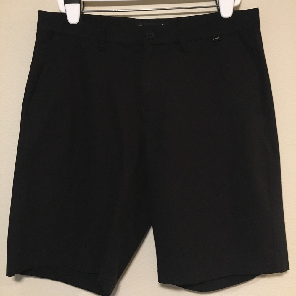 Travis Mathew Mens Beck Short Black Size 34 10" Inseam